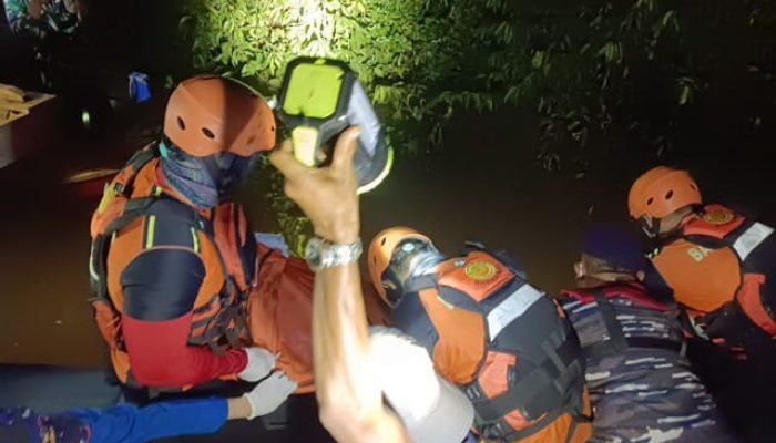 Ditemukan Meninggal Dunia, Lansia yang Tenggelam di Sungai Gedung Meneng Berhasil Dievakuasi