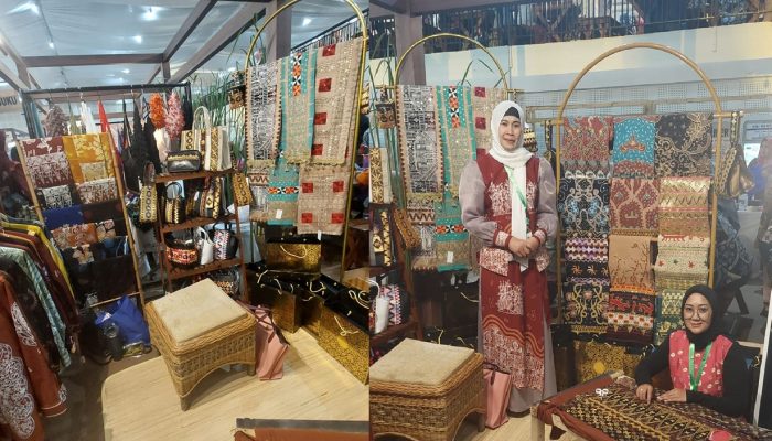 Tapis Lampung Guncang Jakarta! Booth Persit Radin Inten Jadi Primadona di Balai Kartini