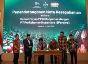 Menteri PPN Sebut PTPN I Domain Ketahanan Pangan dan Energi