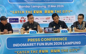 Targetkan 6.000 Orang, Indomaret Pilih Bandar Lampung Sebagai Kota Perdana Fun Run 2026