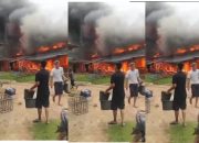 BREAKING NEWS: Bedeng Pekerja di KM 43 Gedung Meneng Terbakar, Satu Korban Luka Bakar Serius Dilarikan ke RS