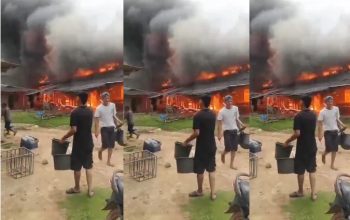 BREAKING NEWS: Bedeng Pekerja di KM 43 Gedung Meneng Terbakar, Satu Korban Luka Bakar Serius Dilarikan ke RS