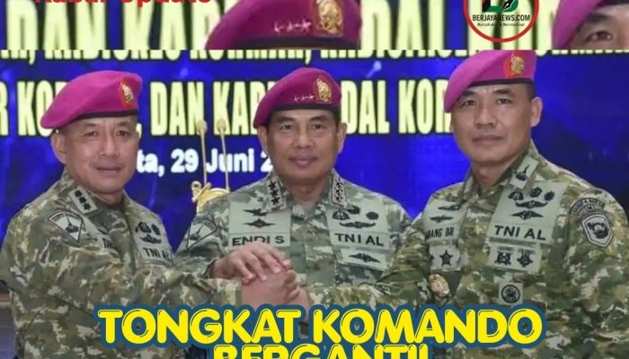 Tongkat Komando Brigif 4 Marinir/BS Resmi Berganti, Kolonel Mar Kanang Budi Raharjo Nahkodai Pasukan Marinir Lampung