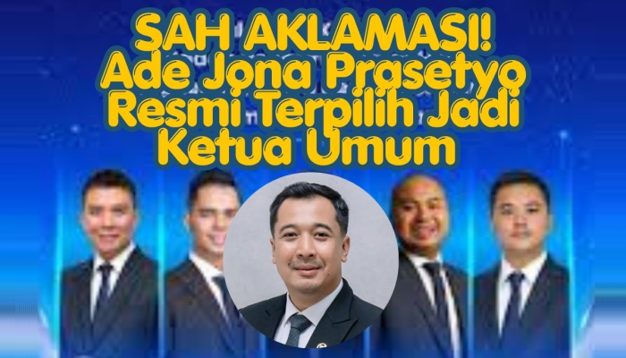Sah! Didukung 33 BPD, Ade Jona Prasetyo Resmi Pimpin BPP HIPMI Periode 2026-2029