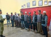 Babinsa Pahoman Gandeng Linmas Gelar Patroli Malam