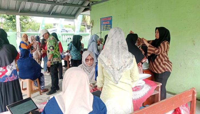 Posyandu Terpadu Koramil 410-05 Pahoman: Wujud Nyata Kepedulian Kesehatan dari Balita hingga Lansia