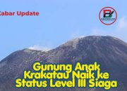 Gunung Anak Krakatau Naik ke Status Level III Siaga, Masyarakat Diminta Jauhi Radius 3 Kilometer
