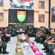 Danbrigif 4 Mar/BS Perkuat Kolaborasi Pertahanan Melalui Audiensi dengan Pangdam XXI/RI