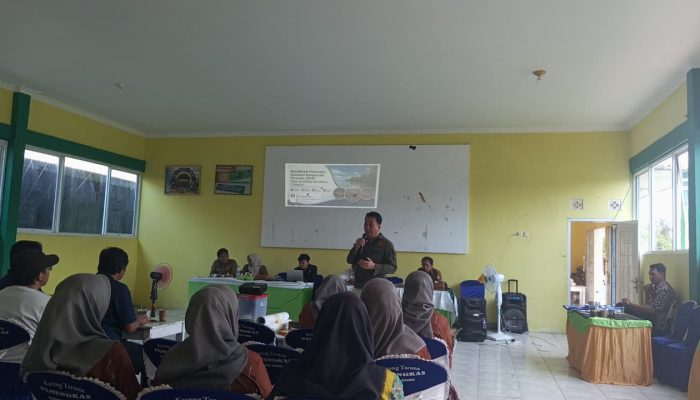 DKP Provinsi Lampung Gelar Sosialisasi Wilayah Konservasi Laut di Kampung Teladas