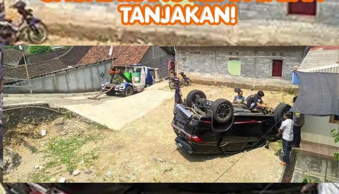 Niat Makan Siang Berujung Musibah, Detik-Detik Fortuner Hilang Kendali Saat Mundur di Giritirto Wonogiri!