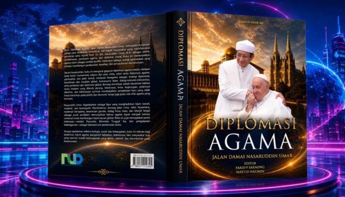 Rektor UIN RIL Turut Tulis Buku Diplomasi Agama, Dorong Perdamaian Dunia