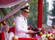 Upacara HUT ke-81 RI di Lampung Khidmat, Gubernur Rahmat Mirzani Tekankan Hilirisasi hingga Remisi Warga Binaan