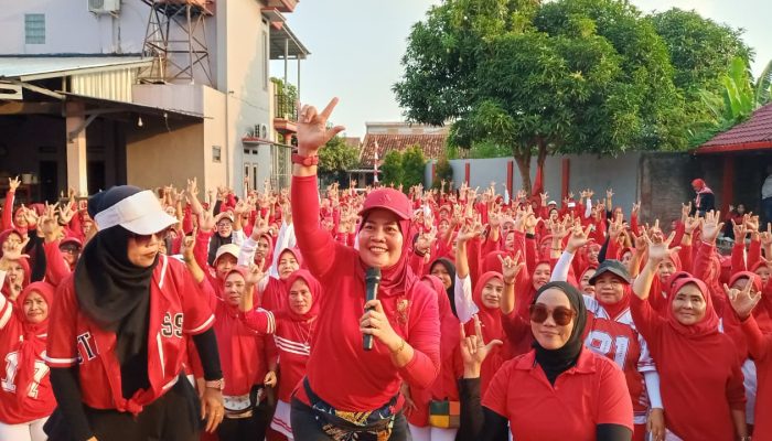 Semarakkan HUT RI ke-81, Sri Ningsih Boyong Senam SICITA ke Tengah Masyarakat