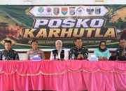 Perintah Presiden Dijalankan, Tim Alfa TNI Terjun dari Udara Padamkan Bara Karhutla Way Kambas