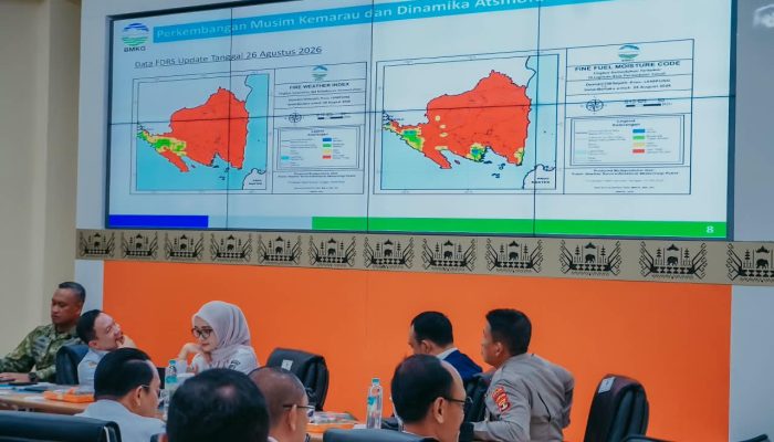 Ribuan Hektar Lahan Terbakar, Wagub Lampung Minta Kesiapsiagaan Karhutla Evaluasi Celah Mitigasi