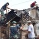 Yonif 9 Marinir Brigif 4 Mar/BS Gelar Bedah Rumah Ibu Suryati di Desa Paya