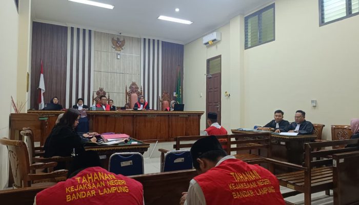 Awas Micin Palsu, Sales Pengedar AJI-NO-MOTO Tiruan Diadili di PN Tanjungkarang