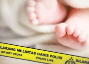 Penemuan Mayat Bayi Laki-Laki di Sungai Sawah Brebes Bandar Lampung Gegerkan Warga