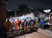 Hujan Deras Guyur Bandar Lampung, Satgas Gabungan Bergerak Bersihkan Saluran dan Jalan