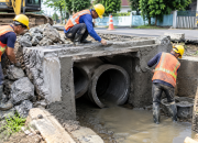 Jalan HRM Mangundiprojo Bandar Lampung Diperbaiki, Drainase dan Gorong-gorong Ikut Dibenahi