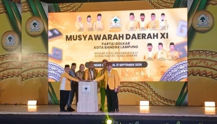 Musda XI Golkar Bandar Lampung Digelar, Ambisi Besar DPD Golkar Bandar Lampung Menuju 2029