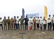 Peduli Masyarakat Dan Lingkungan, Brigif 4 MAR/BS Menggelar Bhakti Sosial, Bhakti Kesehatan Dan Penanaman Mangrove Dalam Rangka Memperingati Hut Ke-81 TNI