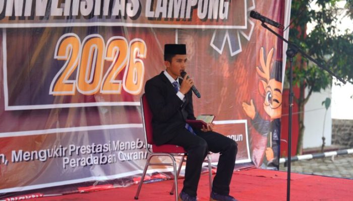 Rektor Unila Buka MTQ Ke-II & Lepas Delegasi KMI Expo 2026