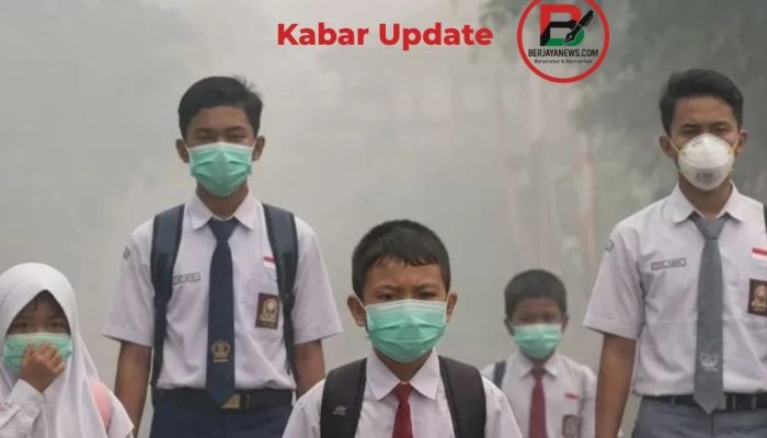 Terdampak Abu Vulkanik Gunung Anak Krakatau, Pemkot Bandarlampung Putuskan KBM Daring Mulai Senin