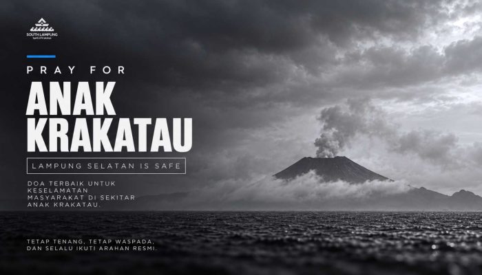 Perkuat Mitigasi Erupsi Anak Krakatau, Pemkab Lampung Selatan Bergerak Cepat Lindungi Warga Pesisir