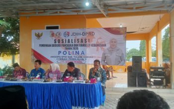 Sosbang ke-IV di Gunung Tapa Udik, Polina Tekankan Pentingnya Persatuan dan Wawasan Kebangsaan
