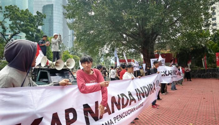 LSMB dan Tokoh Pesawaran Geruduk KPK-Kejagung, Desak Dugaan TPPU Nanda Indira Diusut Tuntas