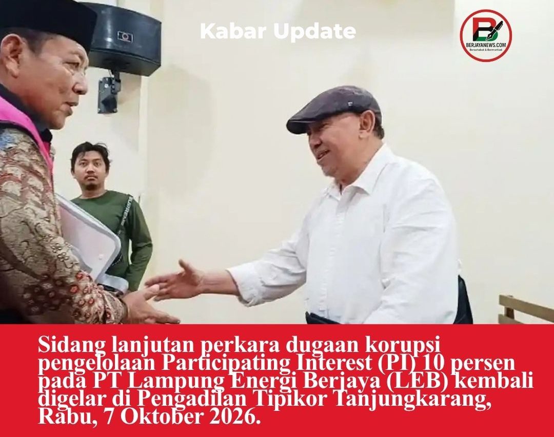 Anshori Djausal Ungkap Tawaran Arinal Jadi Dirut PT LEB hingga Pilih Mundur