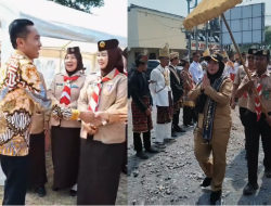 Asroni Paslah Hadiri Apel Besar Hari Pramuka ke-65, Dorong Pembinaan Generasi Muda