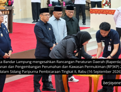 DPRD Bandar Lampung Sahkan Raperda Permukiman 20 Tahun, Kawasan Kumuh Jadi Sorotan